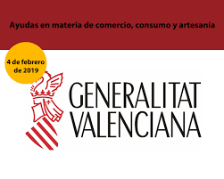 Ayudas en materia de comercio, consumo y artesanía para el ejercicio 2019 en la Comunitat Valenciana